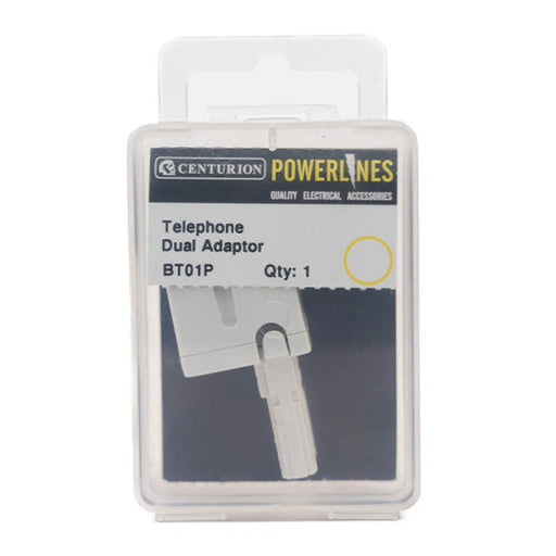 Telephone Double Adaptor - Pack of 5