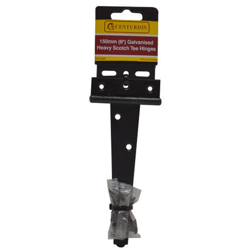 Light Tee Hinges, Epoxy Black, 151mm - Pack of 5
