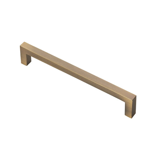 Block Handle 160Mm C/C - Antique Brass 160mm