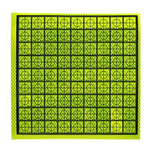 25MM YELLOW RETRO TARGET (SHEET OF 81)