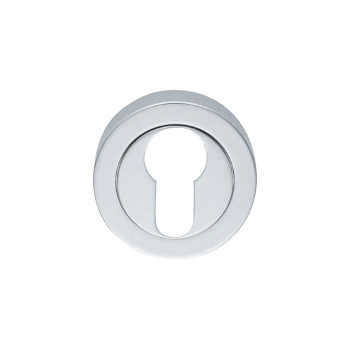 Escutcheon - Euro Profile On Concealed Fix Round Rose - Satin Chrome 51MM