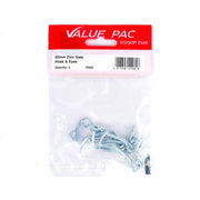 50mm (2") ZP Gate Hook & Eyes (Pack of 5) - Pack of 10