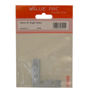 50mm ZP Angle Plates 2pk - Pack of 10