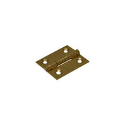 Steel Butt Hinges, Brassed, 40mm - Pack of 10