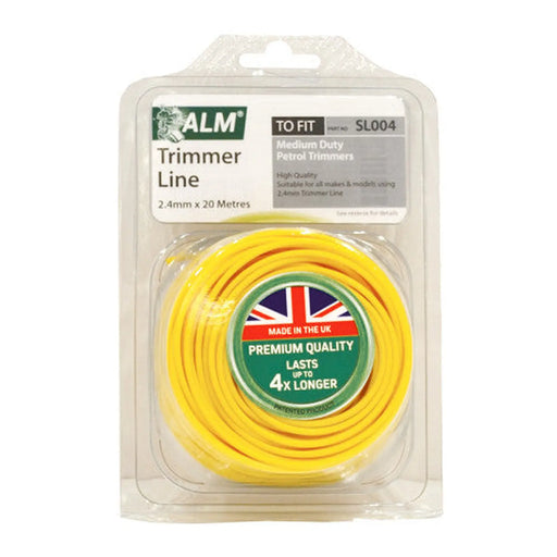 Trimmer Line, 2.4mm x 20m (SL004) - Pack of 5