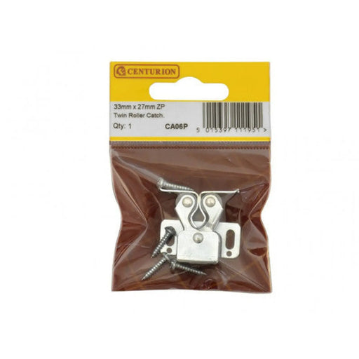 33mm x 27mm ZP Twin Roller Catch - Pack of 5
