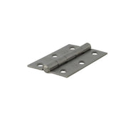 Steel Butt Hinges, Self Colour, 76mm x 51mm - Pack of 5
