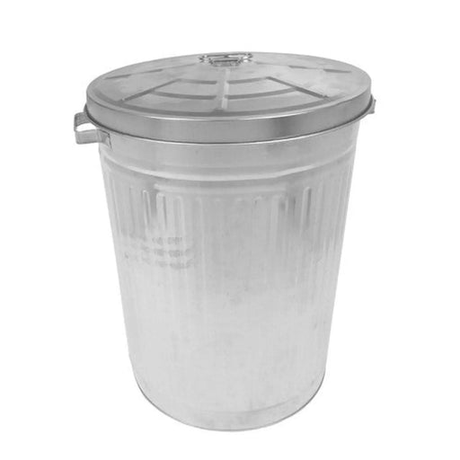 Galvanised Dustbin, 80 Litre - Pack of 3