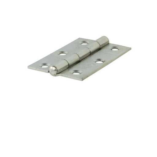 75mm BZP Steel Butt Hinges CE Fire Rated 1pr - Pack of 5