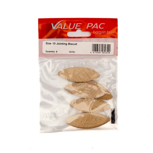 Size 10 Jointing Biscuit (Pack of 6) - Pack of 10