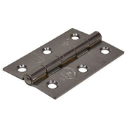 75mm CP Steel Butt Hinges CE Fire Rated 1pr - Pack of 10