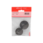 Black Sink & Bath Plug 2pk - Pack of 10