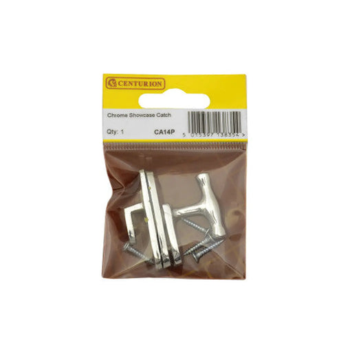 40mm CP Solid Brass Showcase Catch - Pack of 5
