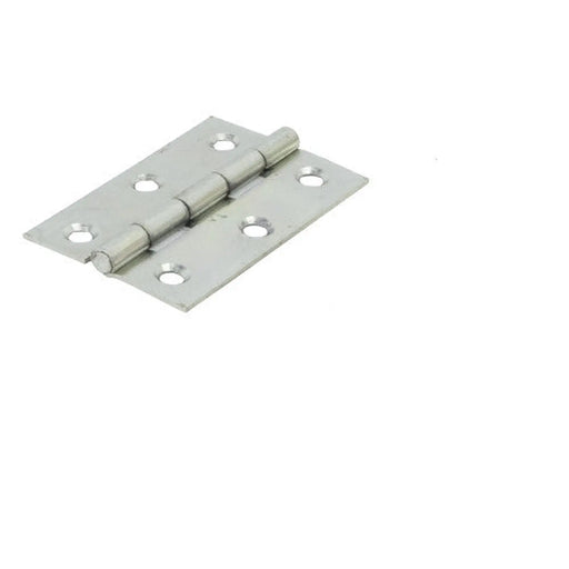 Steel Butt Hinges, Zinc Plated, 75mm - Pack of 10