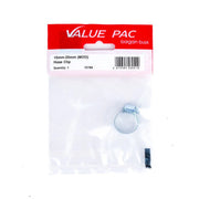 10mm - 20mm (MOO) Hose Clip - Pack of 10