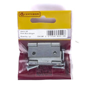 Steel Butt Hinges, Zinc Plated, 40mm - Pack of 5