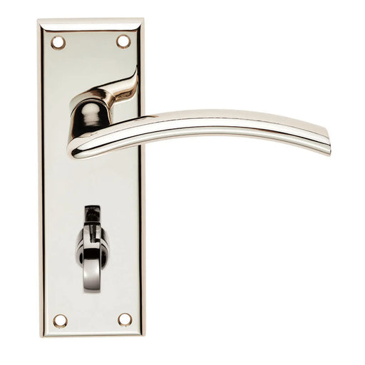 Trenta Lever On Face-Fix Backplate - Bathroom 57Mm - Retail Pack - Polished Nickel