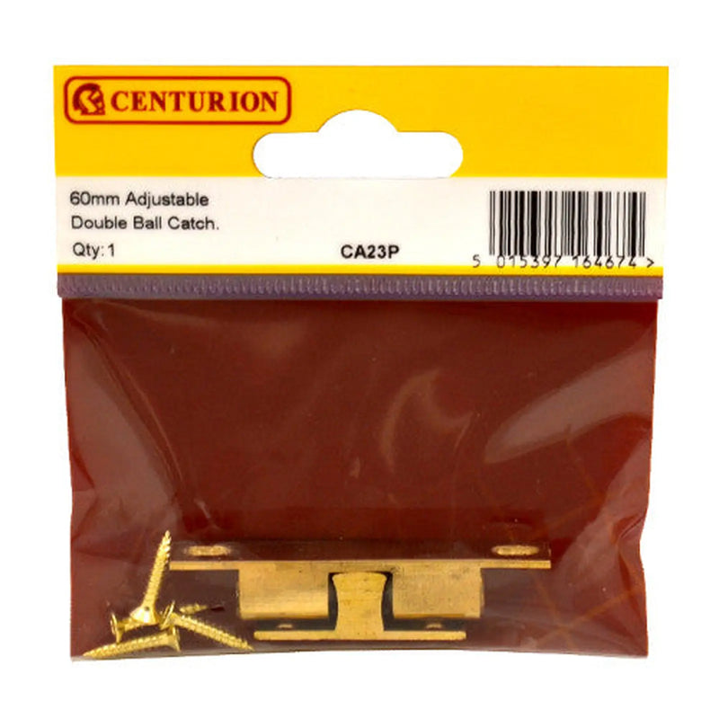 60mm Adjustable Double Ball Catch - Pack of 5