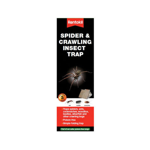 Rentokil - Spider & Crawling Insect Trap - Pack of 12