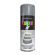 Paint Factory Colour It Gloss Paint, Light Grey (400ml) - Pack of 12