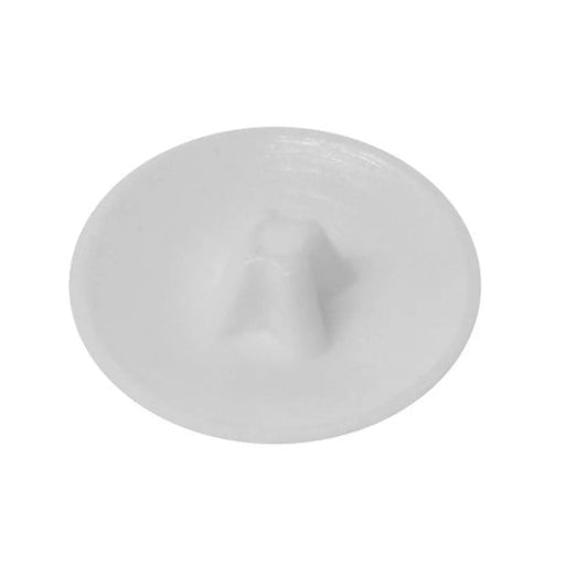 White Pozi Screw Cover Caps