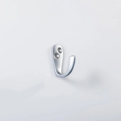 Victorian Single Robe Hook - Satin Chrome 45MM