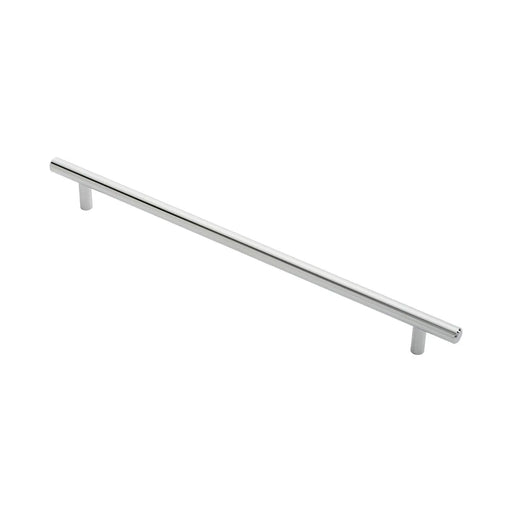 12Mm Dia. T-Bar Pull Handle - 288Mm C/C - Bolt Through Fixing - Polished Chrome 288 ( 348 )