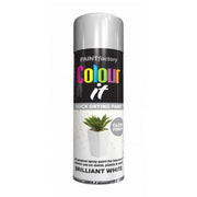 Paint Factory Colour It Gloss Paint, White (400ml) - Pack of 12