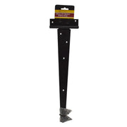 Medium Tee Hinges, Epoxy Black, 400mm - Pack of 5
