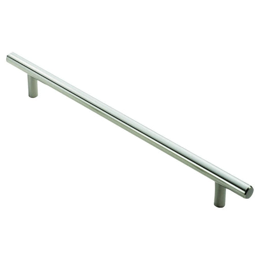 12Mm Dia. T-Bar Pull Handle - 768Mm C/C - Bolt Through Fixing - Satin Nickel 768 ( 828 )