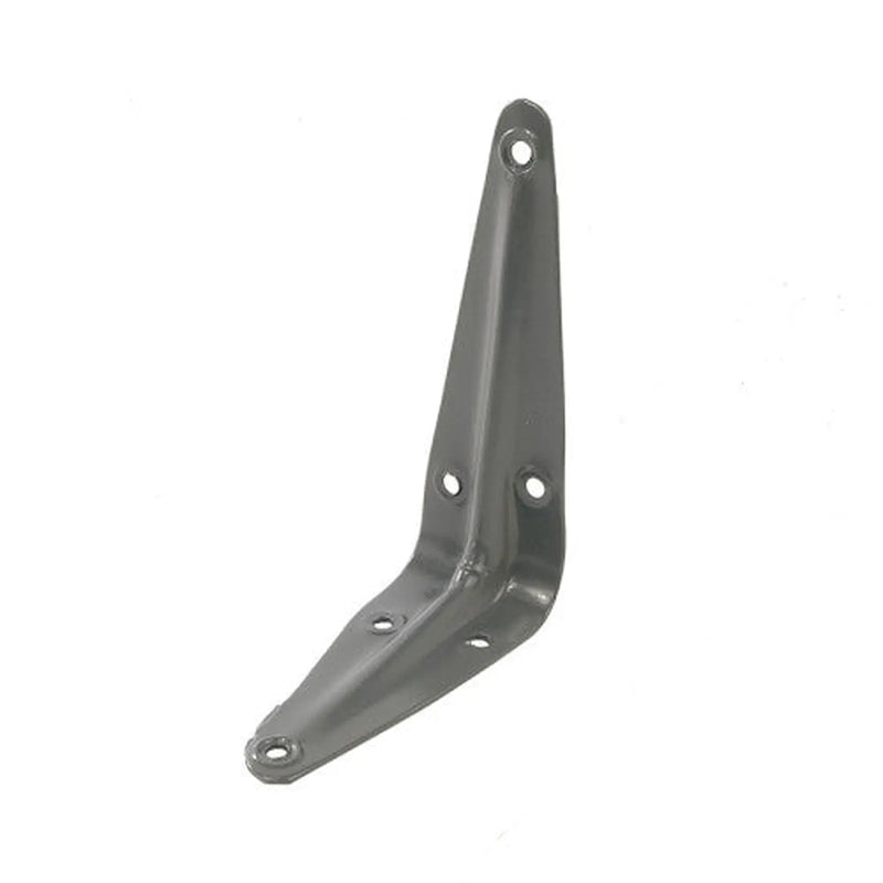 London Type Shelf Brackets, Grey Finish, 100mm x 75mm - Pack of 20