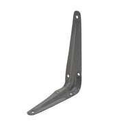 London Type Shelf Brackets, Grey Finish, 125mm x 100mm - Pack of 20