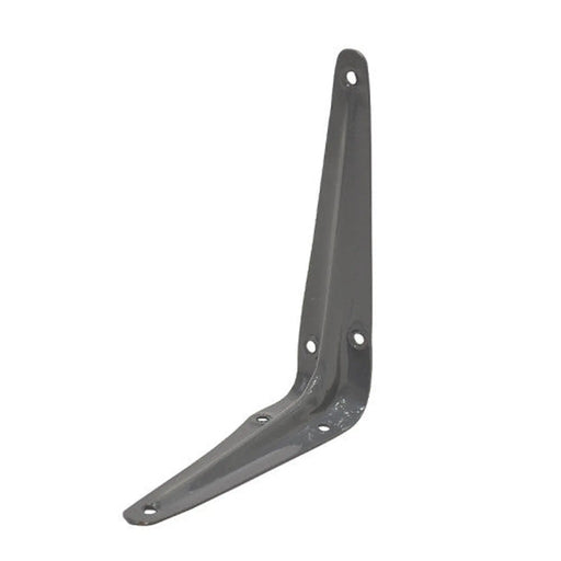 London Type Shelf Brackets, Grey Finish, 125mm x 100mm - Pack of 20