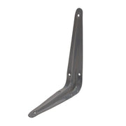 London Type Shelf Brackets, Grey Finish, 150mm x 125mm - Pack of 20