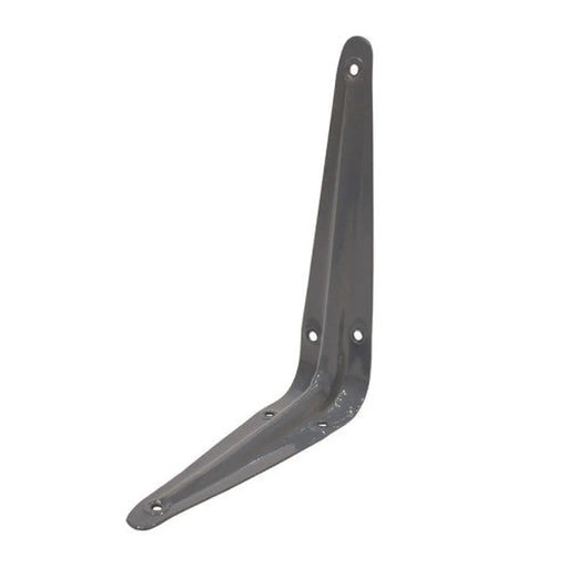 London Type Shelf Brackets, Grey Finish, 150mm x 125mm - Pack of 20