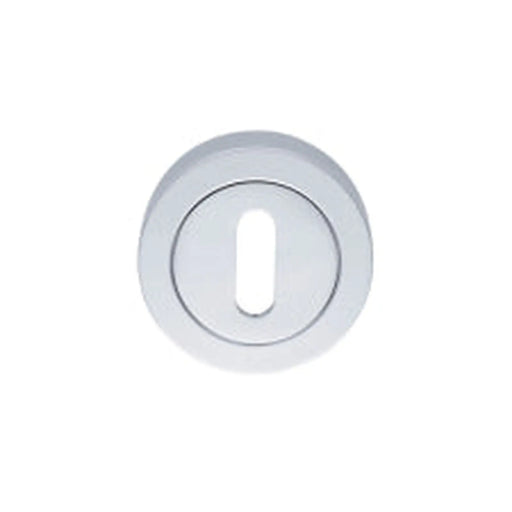 Escutcheon - Lock Profile On Concealed Fix Round Rose - Satin Chrome 51MM