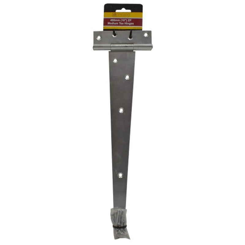 400mm (16") ZP Medium Tee Hinges   (1 pair) - Pack of 5