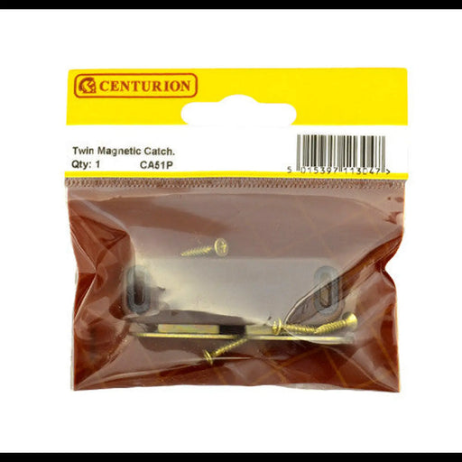 70mm Brown Twin Magnetic Catch - Pack of 5