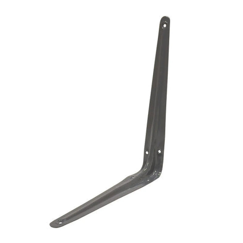 London Type Shelf Brackets, Grey Finish, 300mm x 250mm - Pack of 20