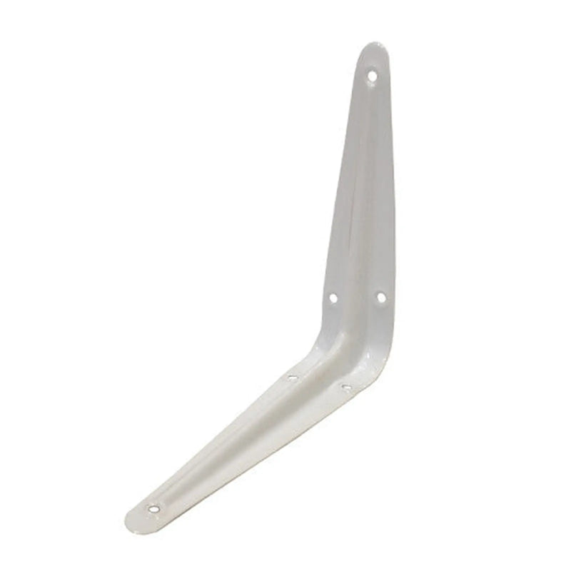 London Type Shelf Brackets, White Finish, 150mm x 125mm - Pack of 20