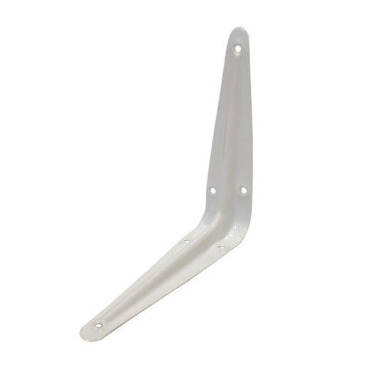 London Type Shelf Brackets, White Finish, 150mm x 125mm - Pack of 20