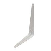 London Type Shelf Brackets, White Finish, 225mm x 175mm - Pack of 20