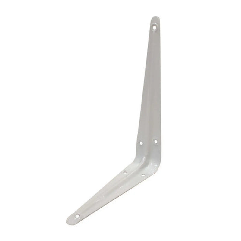 London Type Shelf Brackets, White Finish, 225mm x 175mm - Pack of 20