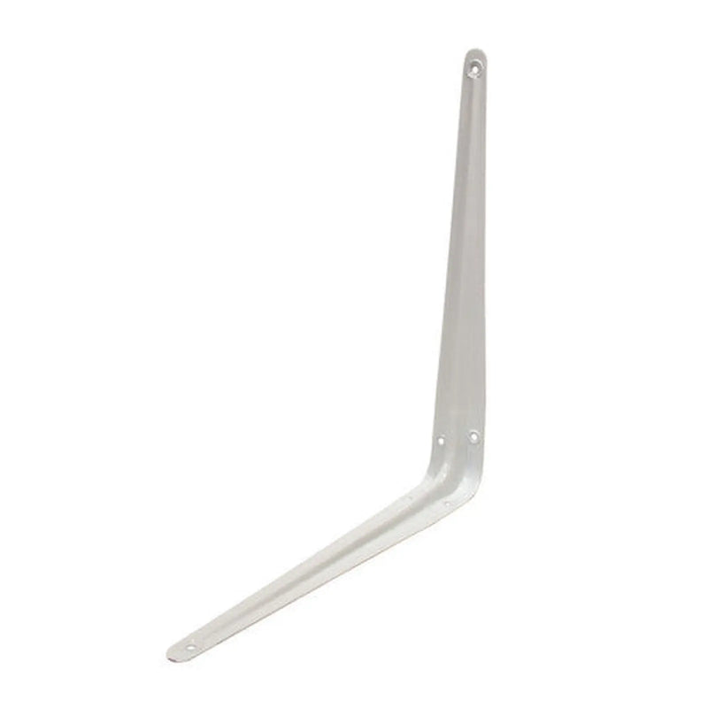 London Type Shelf Brackets, White Finish, 350mm x 300mm - Pack of 20