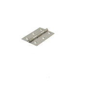 Butt Hinges, Satin Stainless Steel, 76mm x 51mm - Pack of 10