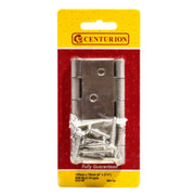 Butt Hinges, Satin Stainless Steel, 102mm x 67mm - Pack of 5