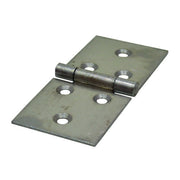 Steel Backflap Hinges, Self Colour, 40mm - Pack of 10