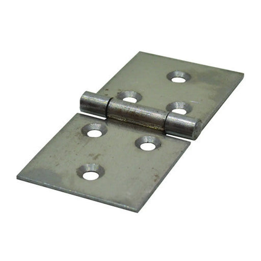 Steel Backflap Hinges, Self Colour, 40mm - Pack of 10
