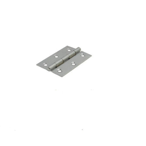 Steel Butt Hinges, Chromed, 75mm - Pack of 10
