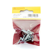 19mm x 19mm ZP Steel Bracket (Pack of 4) - Pack of 5